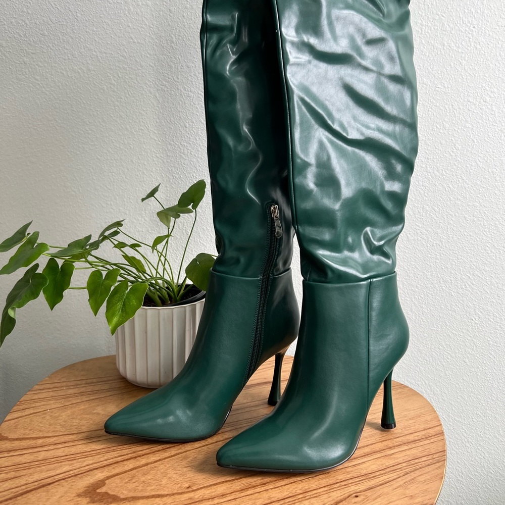 Long Green Boots